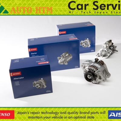DENSO TINH GỌN MÁY KHỞI ĐỘNG ĐIỆN VÀ MÁY PHÁT ĐIỆN