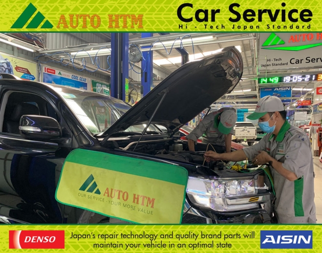 BẢO DƯỠNG XE TOYOTA LAND CRUISER AUTO HTM SERVICE 2