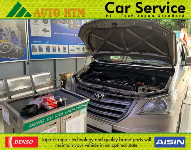 SỬA CHỮA ĐỘNG CƠ XE TOYOTA INNOVA AUTO HTM SERVICE 3