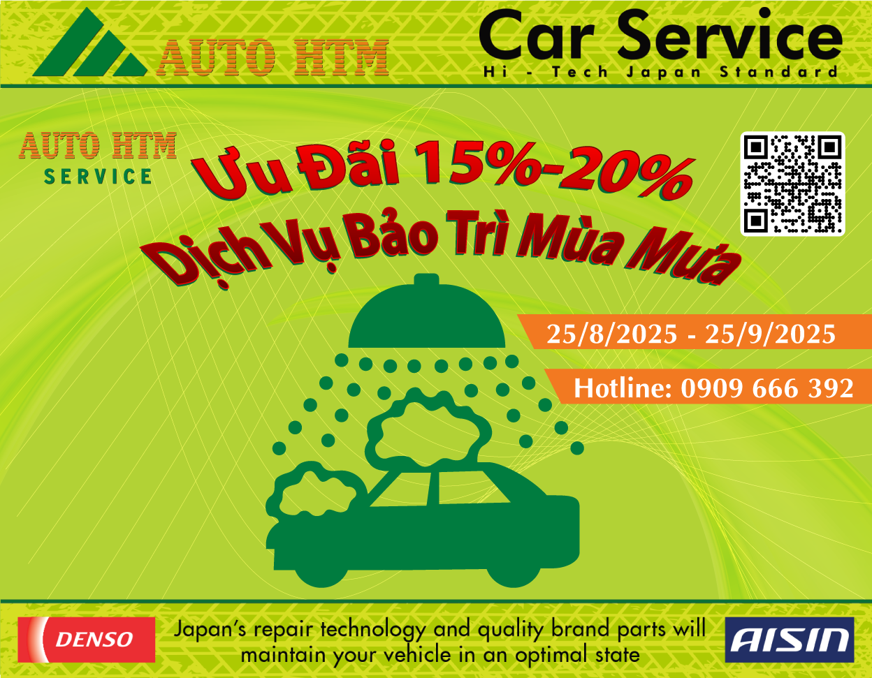 ƯU ĐÃI 15% - 20% ĐẾN HẾT 25/9/2025 