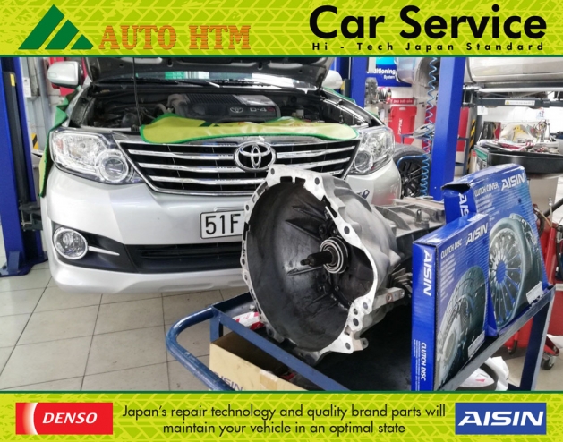 SỬA CHỮA LY HỢP TOYOTA FORTUNER AUTO HTM SERVICE 4